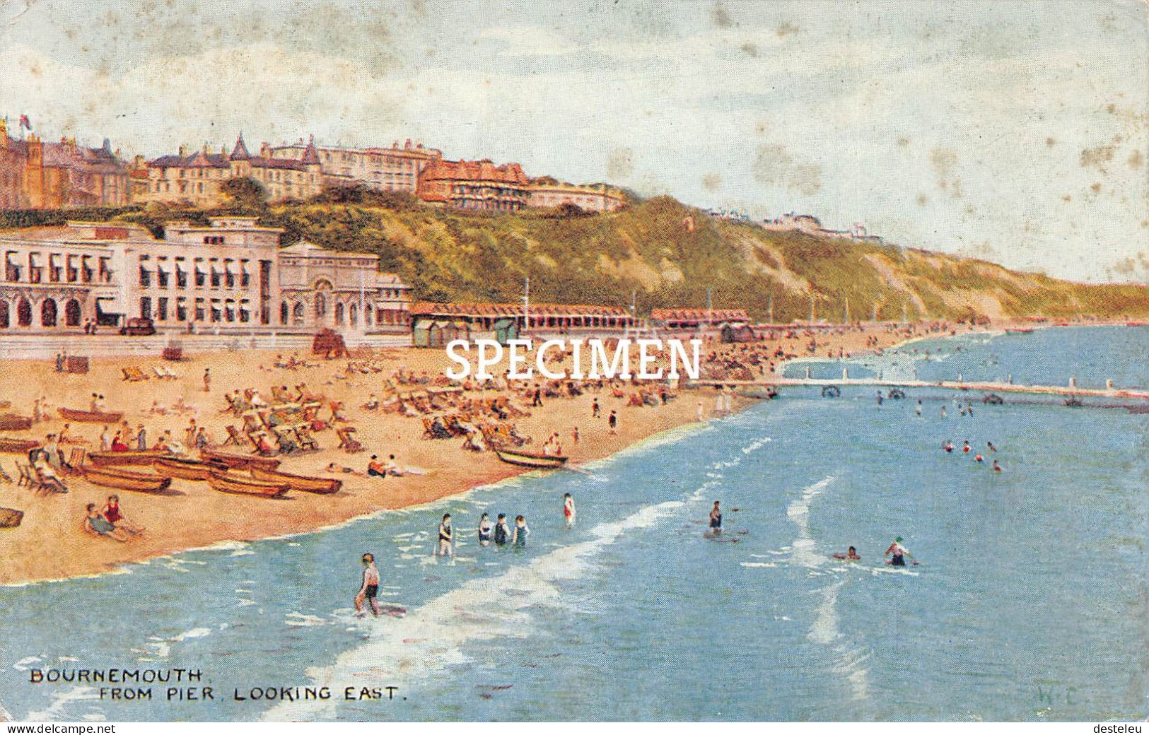 Bournemouth  From Pier Looking East - Bournemouth (ab 1972)