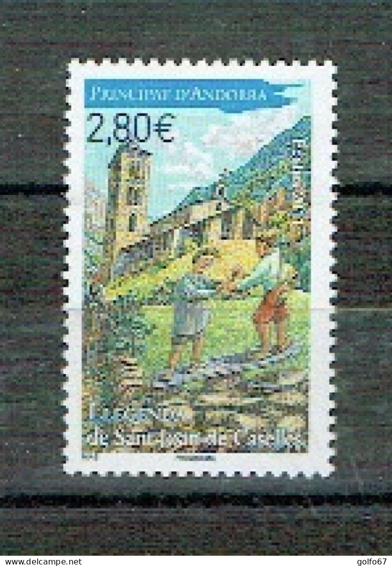 ANDORRE FRANCAIS - 1988 Y&T N° 704 NEUF** - Unused Stamps