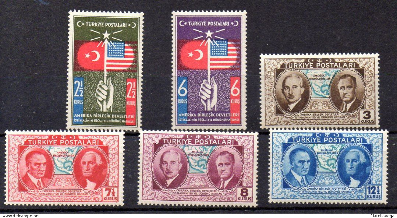Turquía Serie Nº Yvert 906/11 ** - Unused Stamps