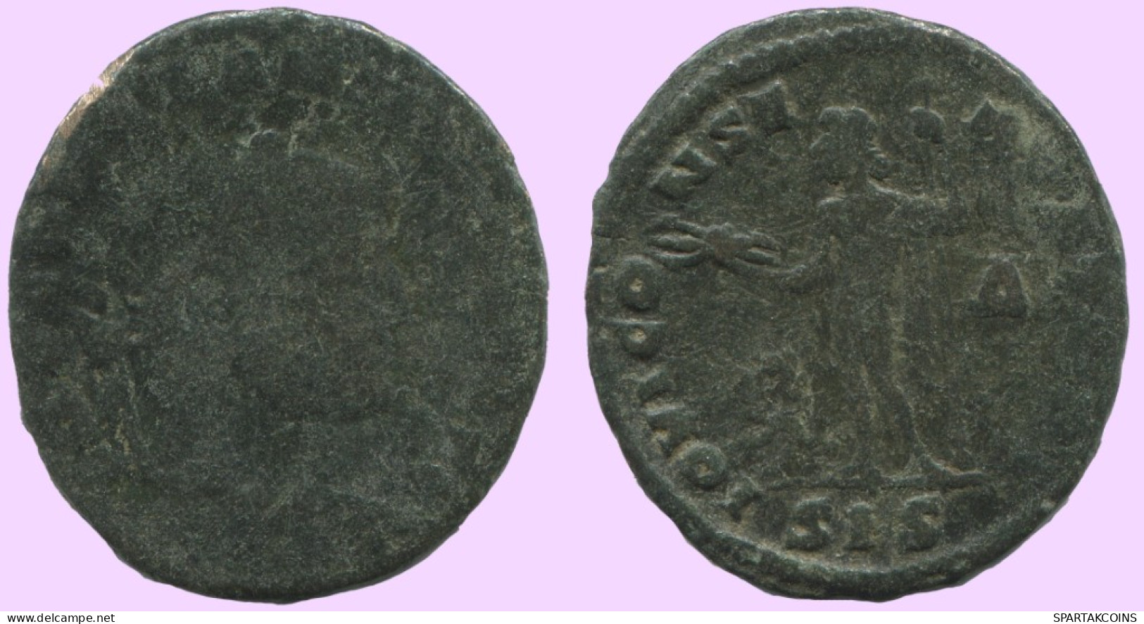 LATE ROMAN EMPIRE Follis Ancient Authentic Roman Coin 4.8g/24mm #ANT2157.7.U.A - El Bajo Imperio Romano (363 / 476)