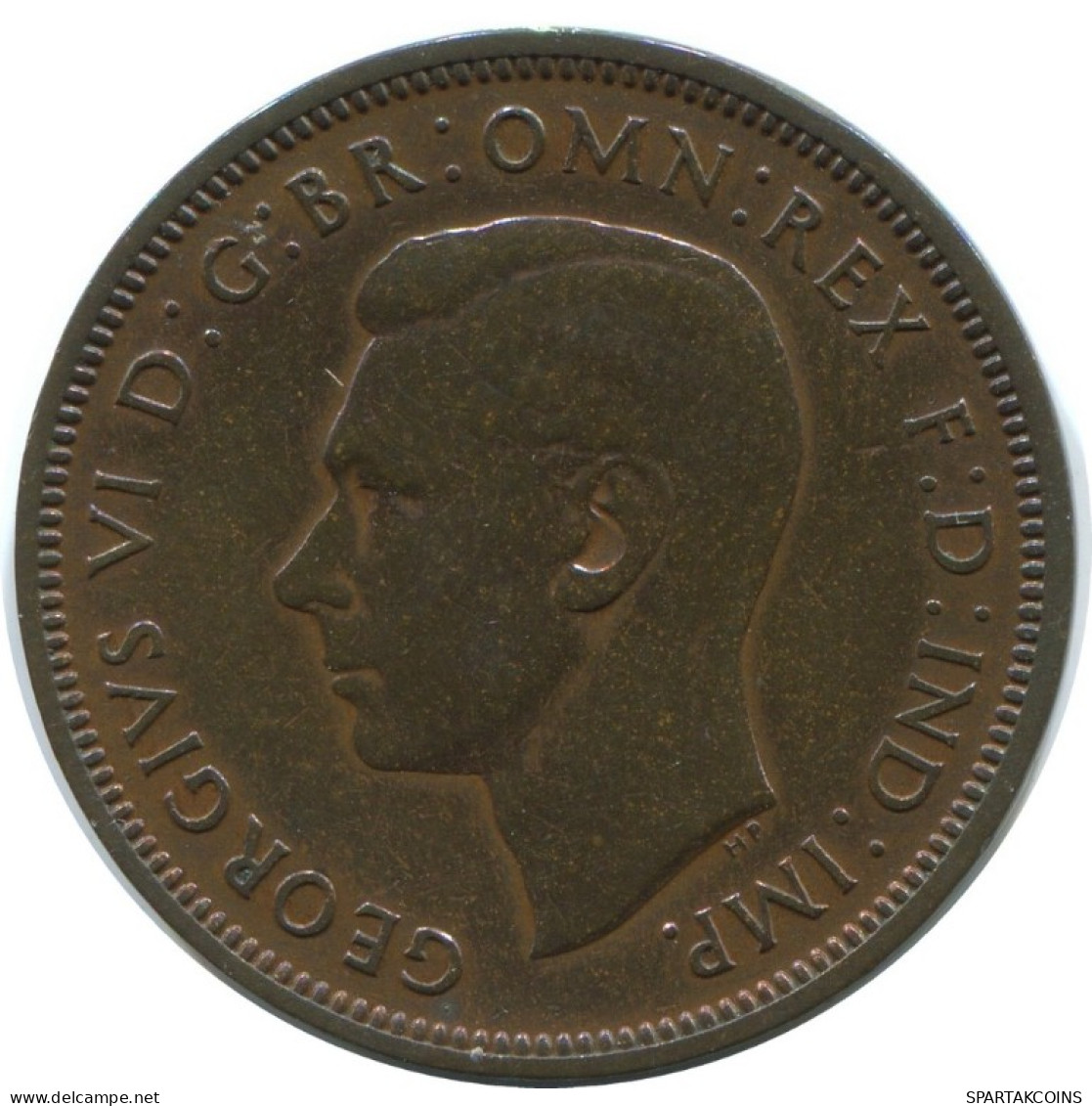 HALF PENNY 1937 UK GRANDE-BRETAGNE GREAT BRITAIN Pièce #AG812.1.F.A - C. 1/2 Penny