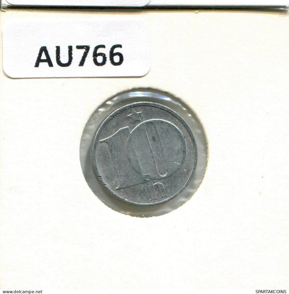 10 HALERU 1984 TSCHECHOSLOWAKEI CZECHOSLOWAKEI SLOVAKIA Münze #AU766.D.A - Tsjechoslowakije