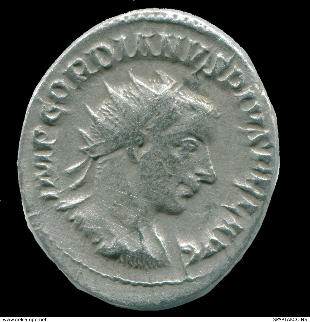 GORDIAN III AR ANTONINIANUS ANTIOCH Mint AD 243 FORTVNA REDVX #ANC13167.35.F.A - The Military Crisis (235 AD To 284 AD)