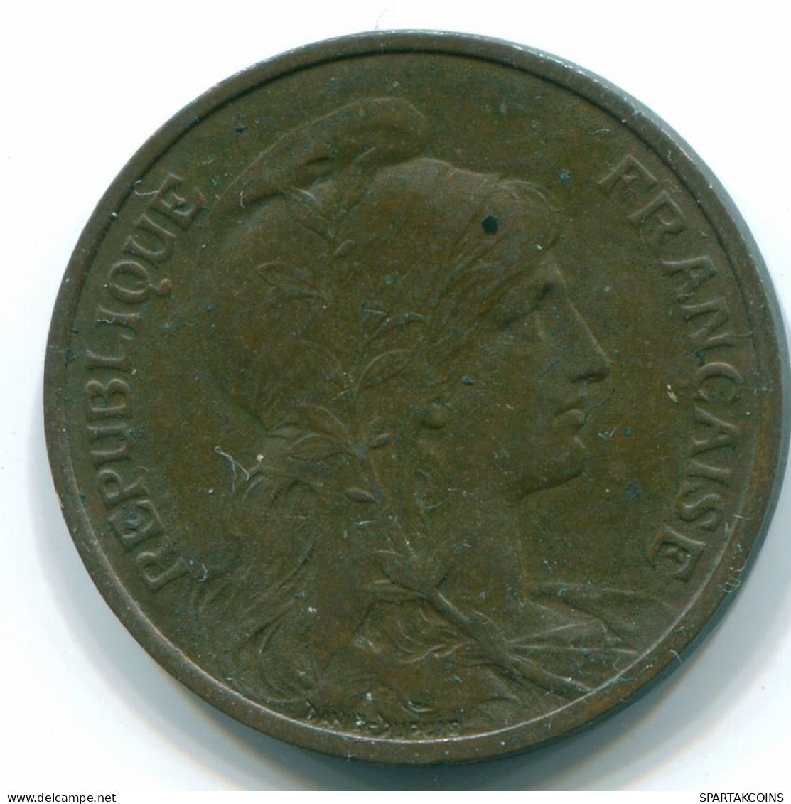 5 CENTIMES 1913 FRANCE Coin XF #FR1123.10.U.A - 5 Centimes