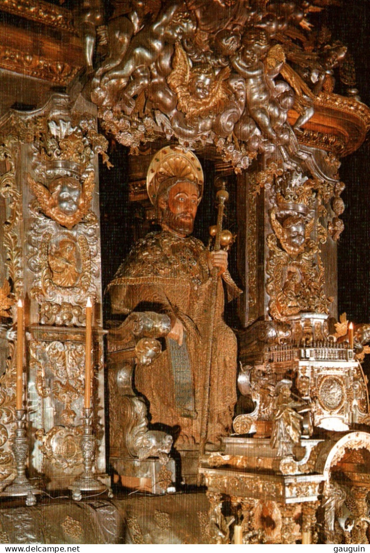 CPM - SANTIAGO De COMPOSTELA - Statue De Saint Jacques ... Edition Arribas - Santiago De Compostela