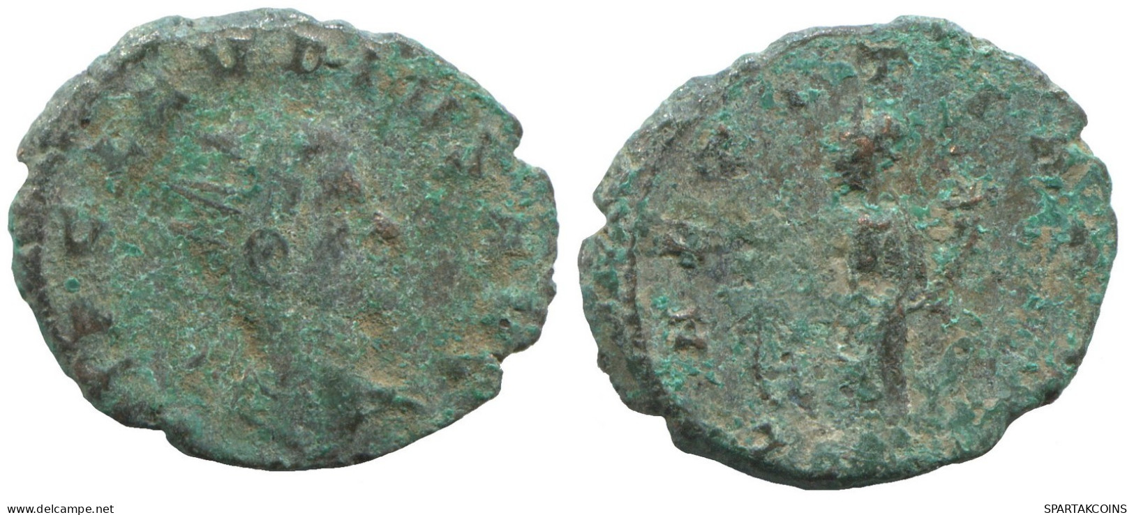 LATE ROMAN IMPERIO Follis Antiguo Auténtico Roman Moneda 2.4g/19mm #SAV1129.9.E.A - La Fin De L'Empire (363-476)
