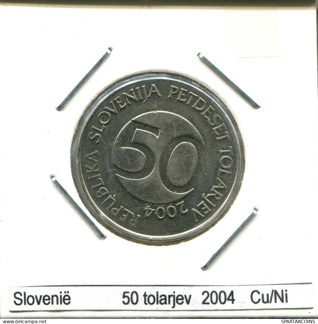 50 TOLARJEV 2004 ESLOVENIA SLOVENIA Moneda #AS572.E.A - Slowenien