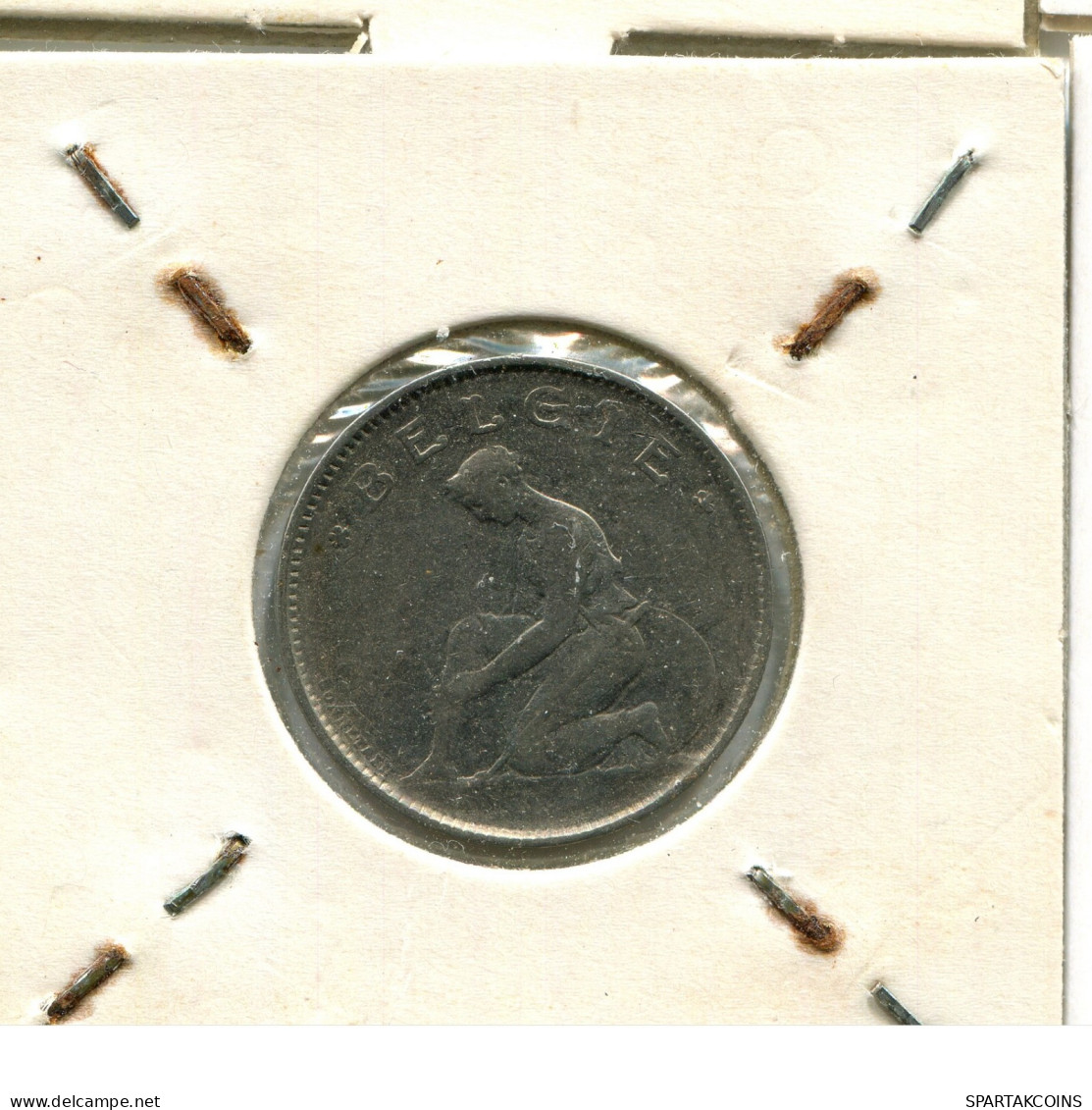 1 FRANC 1923 DUTCH Text BÉLGICA BELGIUM Moneda #AW278.E.A - 1 Franc