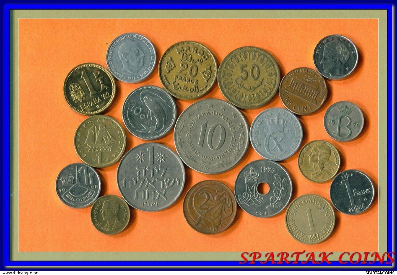 Collection WORLD Coin Mixed Lot Different COUNTRIES And REGIONS #L10089.2.U.A - Andere & Zonder Classificatie