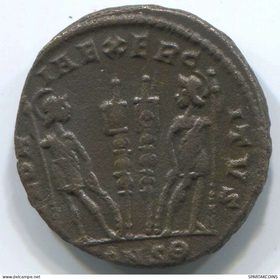 LATE ROMAN EMPIRE Pièce Antique Authentique Roman Pièce 2.1g/18mm #ANT2270.14.F.A - El Bajo Imperio Romano (363 / 476)