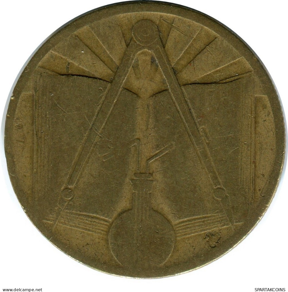 50 CENTIMES 1973 ALGERIA Coin #AP972.U.A - Algeria