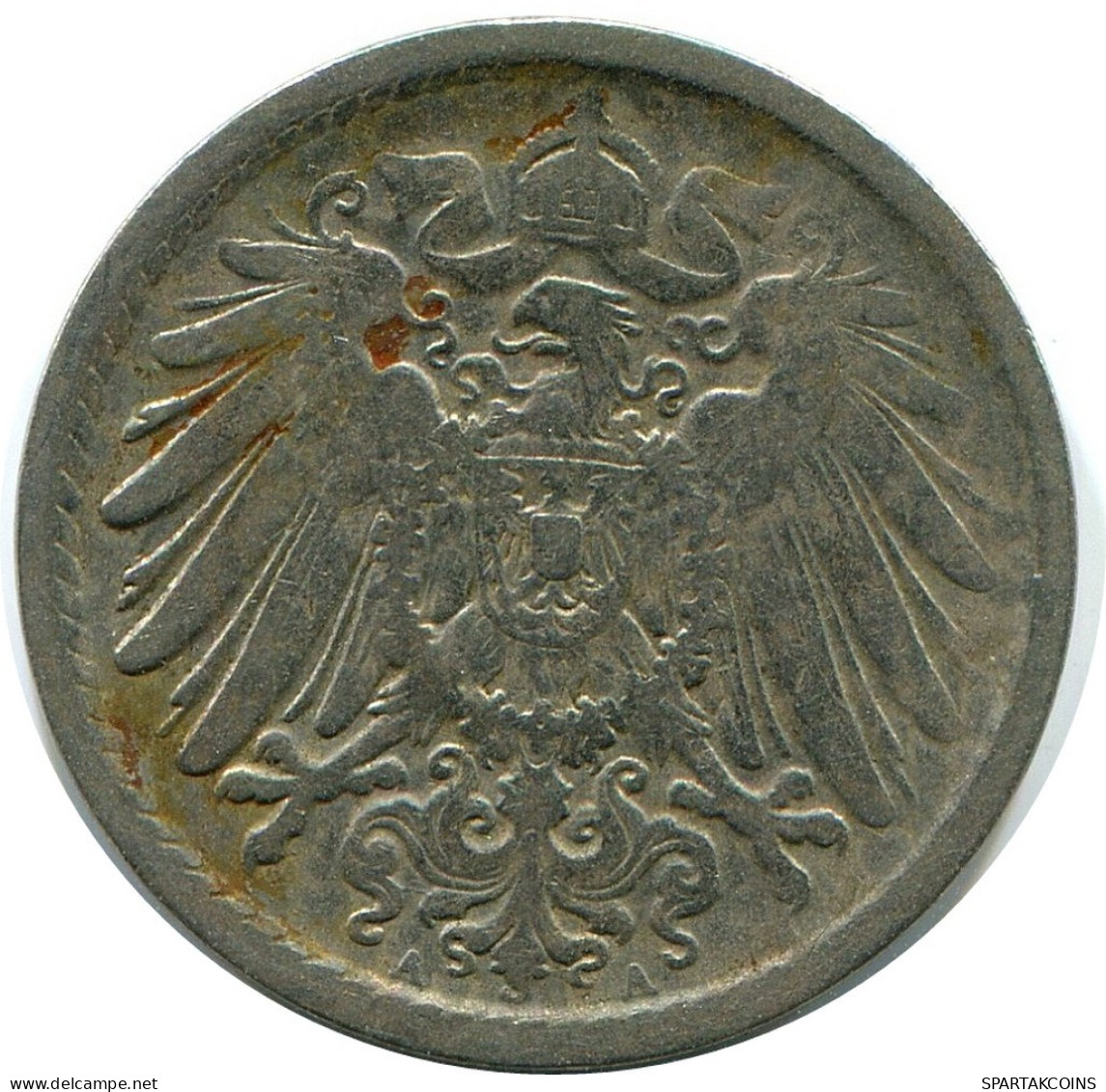 5 PFENNIG 1900 A ALLEMAGNE Pièce GERMANY #DB218.F.A - 5 Pfennig