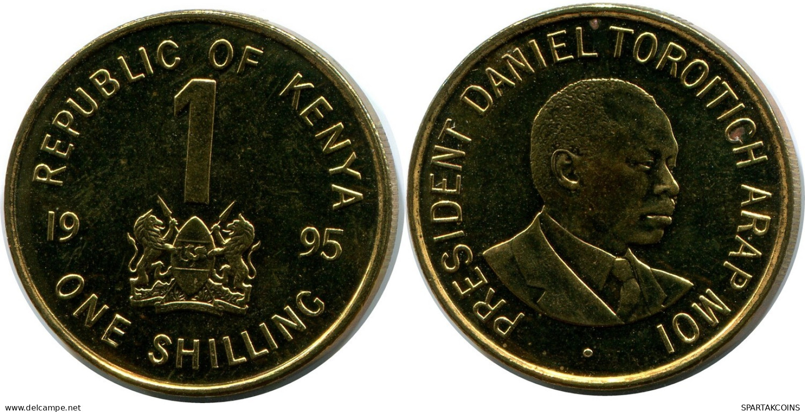 1 SHILLING 1995 KENYA Coin #AZ196.U.A - Kenia
