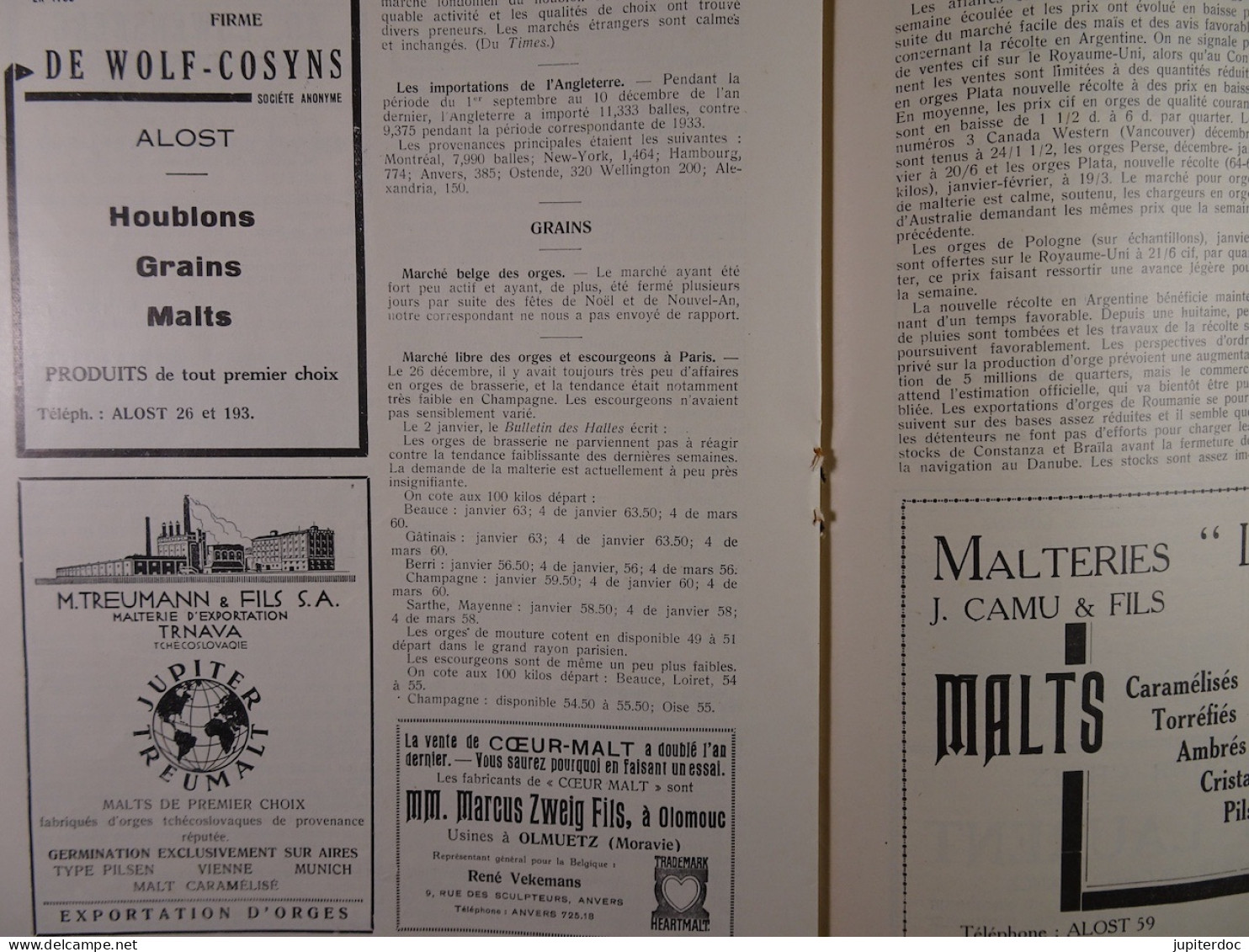 Le Petit Journal Du Brasseur N° 1806 De1935 Pages 2 à 24 Brasserie Belgique Bières Publicité Matériel Brassage Brouwerij - 1900 - 1949