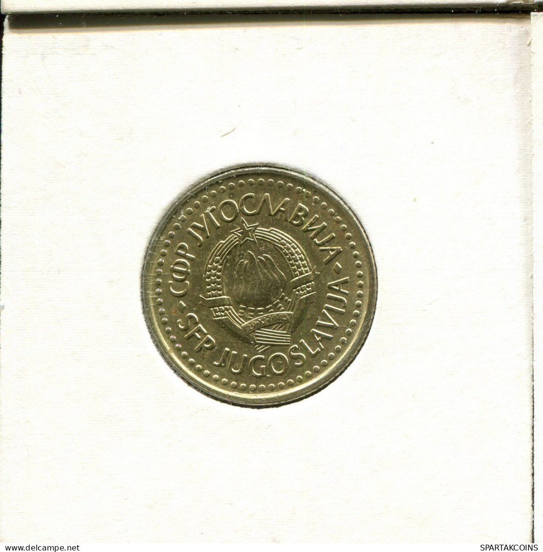 2 DINARA 1986 YUGOSLAVIA Coin #AV148.U.A - Jugoslawien