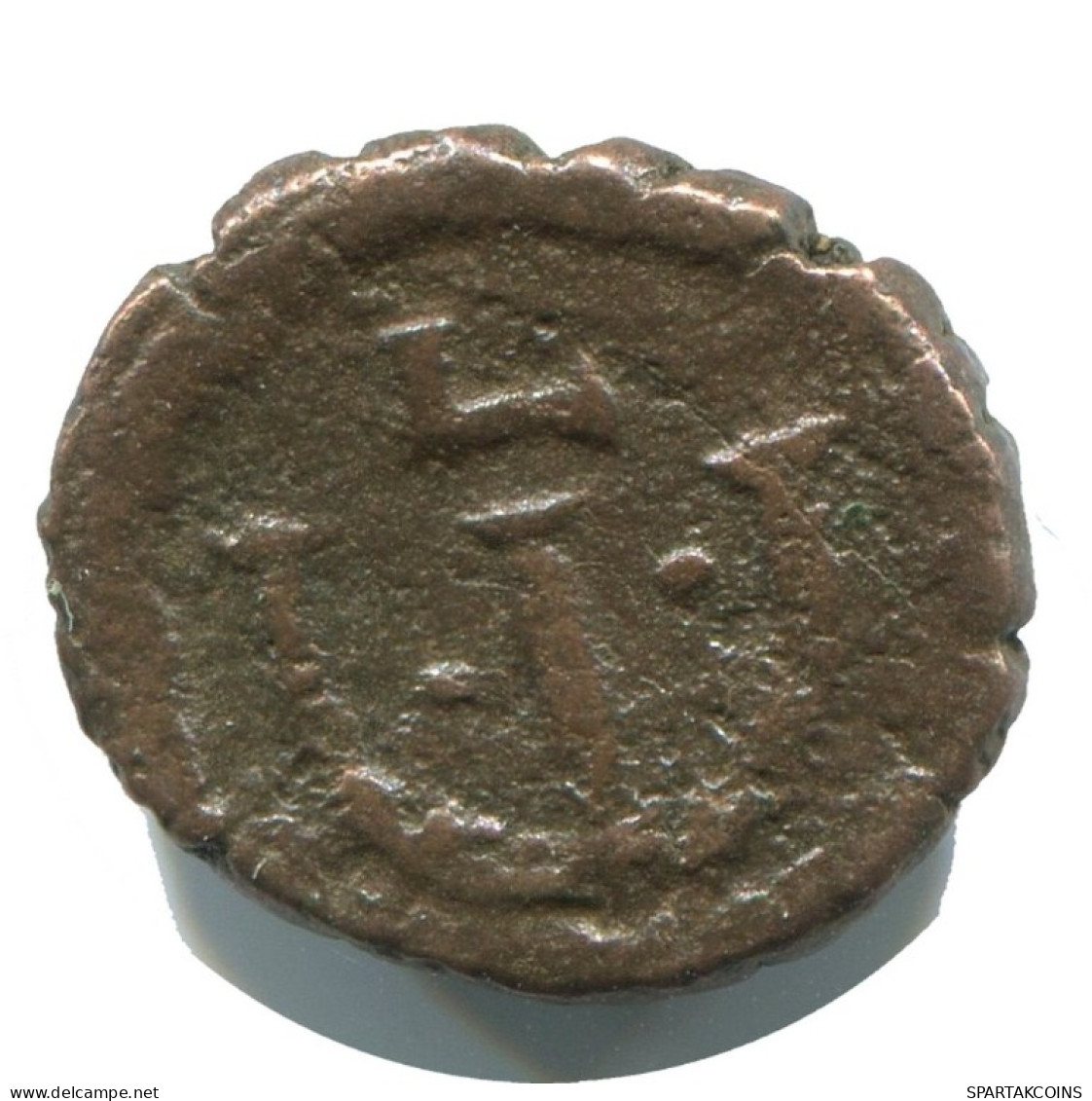 ANASTASIUS I PENTANUMMIUS COOPER Antique BYZANTIN Pièce 2g/15mm #AB428.9.F.A - Byzantines