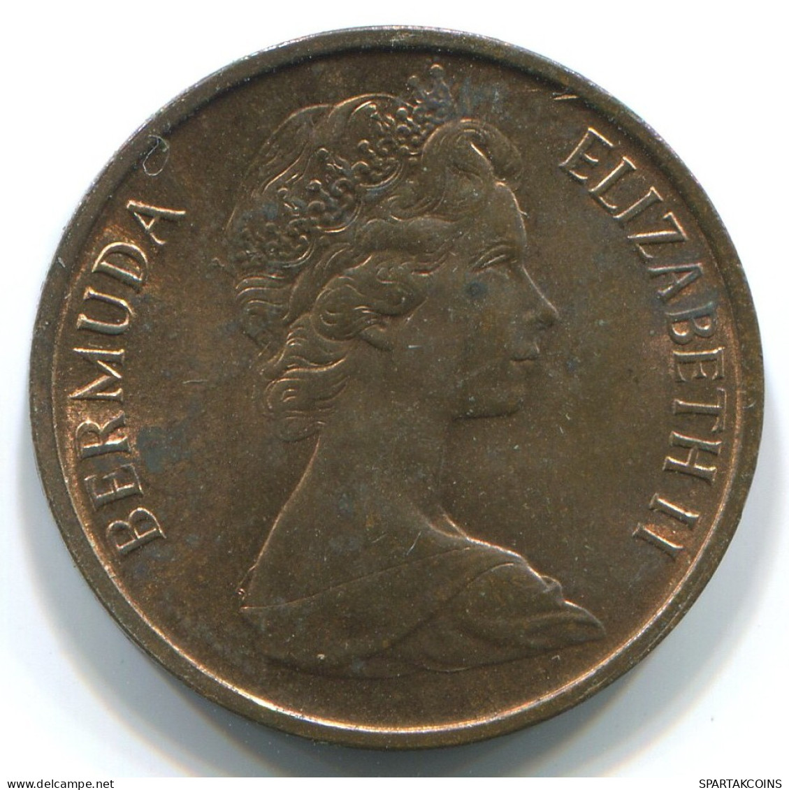 1 CENT 1970 BERMUDA Moneda #WW1192.E.A - Bermuda