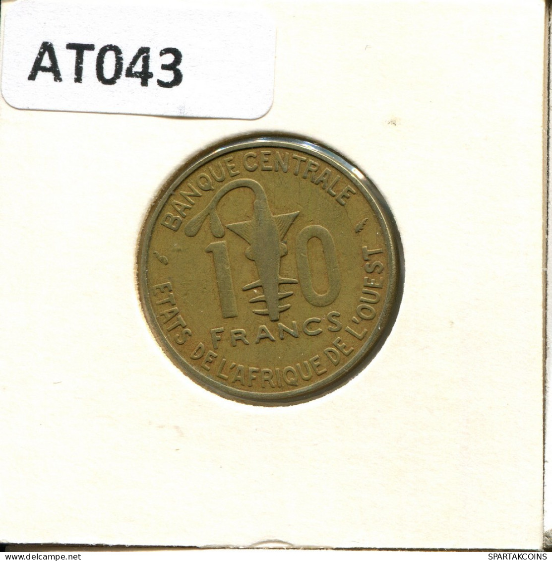 10 FRANCS CFA 1994 Western African States (BCEAO) Coin #AT043.U.A - Sonstige – Afrika