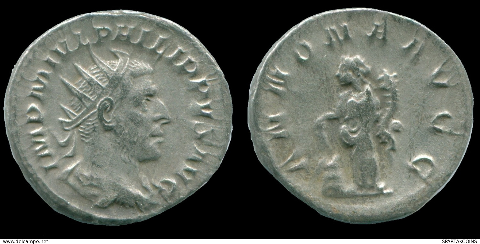 PHILIP I "THE ARAB" AR ANTONINIANUS ROME Mint AD246 ANNONA AVGG #ANC13153.35.D.A - The Military Crisis (235 AD To 284 AD)