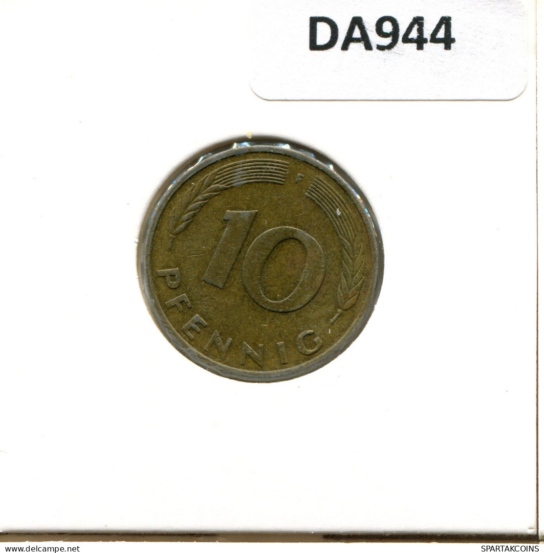 10 PFENNIG 1987 F BRD ALEMANIA Moneda GERMANY #DA944.E.A - 10 Pfennig