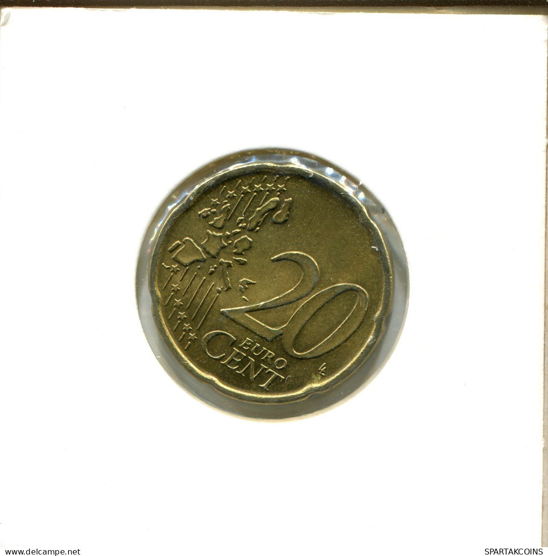 20 EURO CENTS 2003 PORTUGAL Münze #EU298.D.A - Portugal