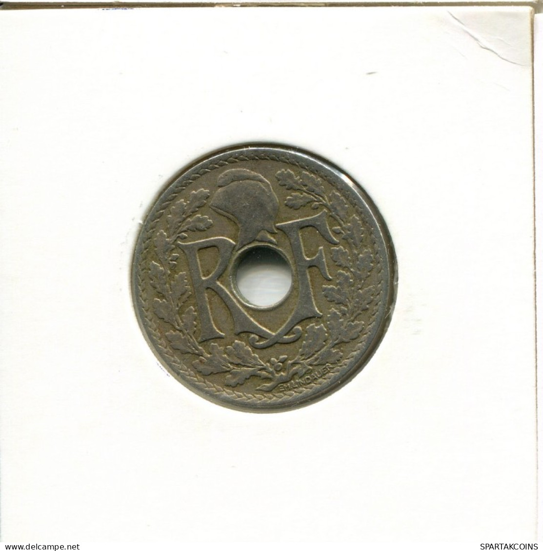 25 CENTIMES 1918 FRANKREICH FRANCE Französisch Münze #AK894.D.A - 25 Centimes