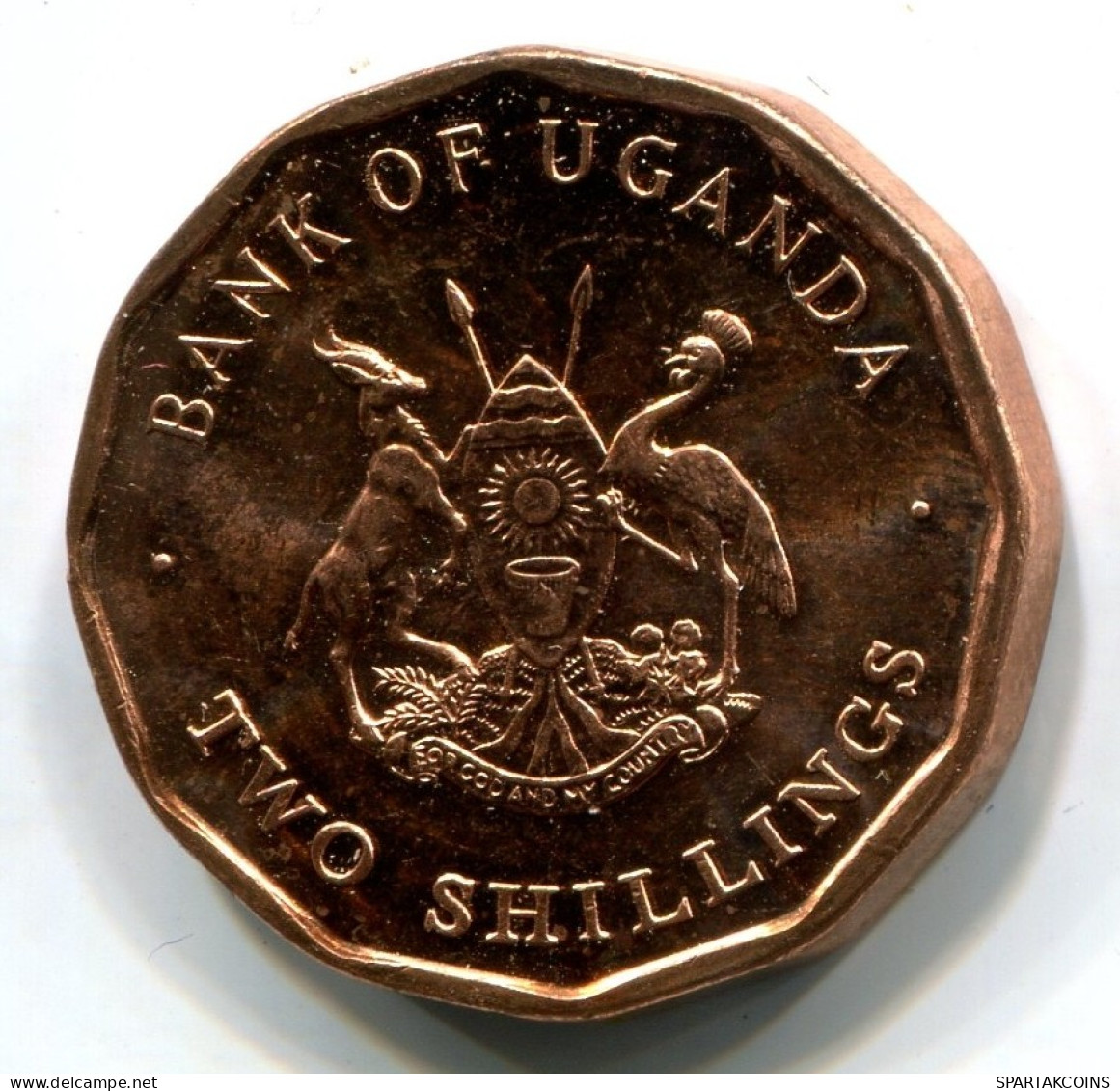 2 SHILLINGS 1987 UGANDA UNC Münze #W11246.D.A - Oeganda