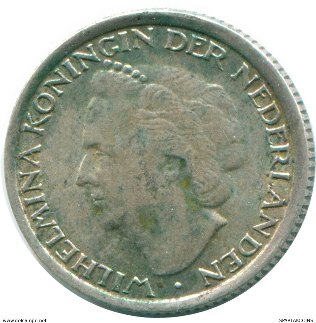 1/10 GULDEN 1948 CURACAO NIEDERLANDE SILBER Koloniale Münze #NL11893.3.D.A - Curaçao