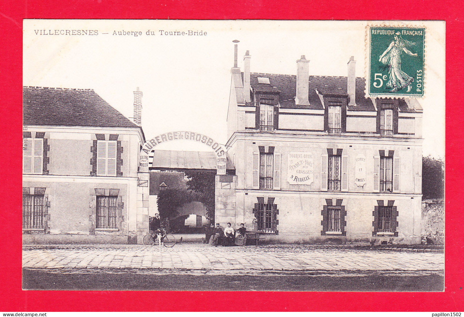 F-94-Villecresnes-01A99  Auberge Du Tourne Bride, Cpa  - Villecresnes