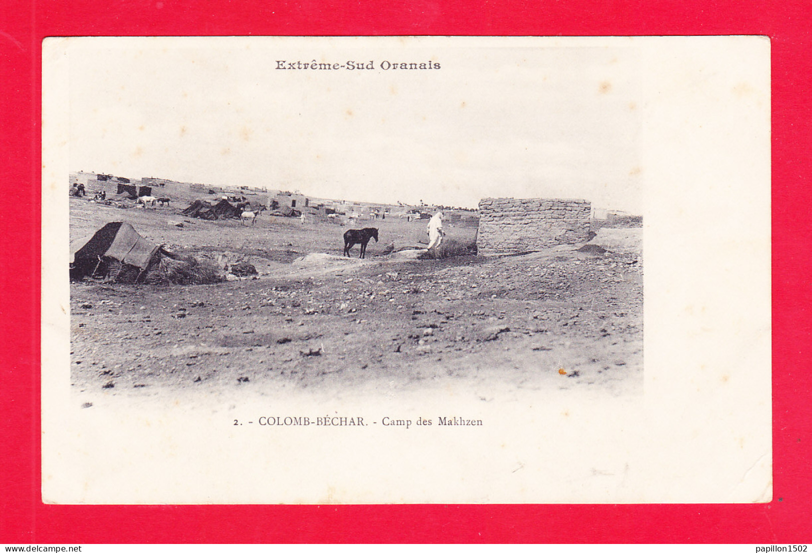 E-Algerie-473A99  COLOMB BECHAAR, Camp Des Makhzen, Cpa  - Bechar (Colomb Béchar)