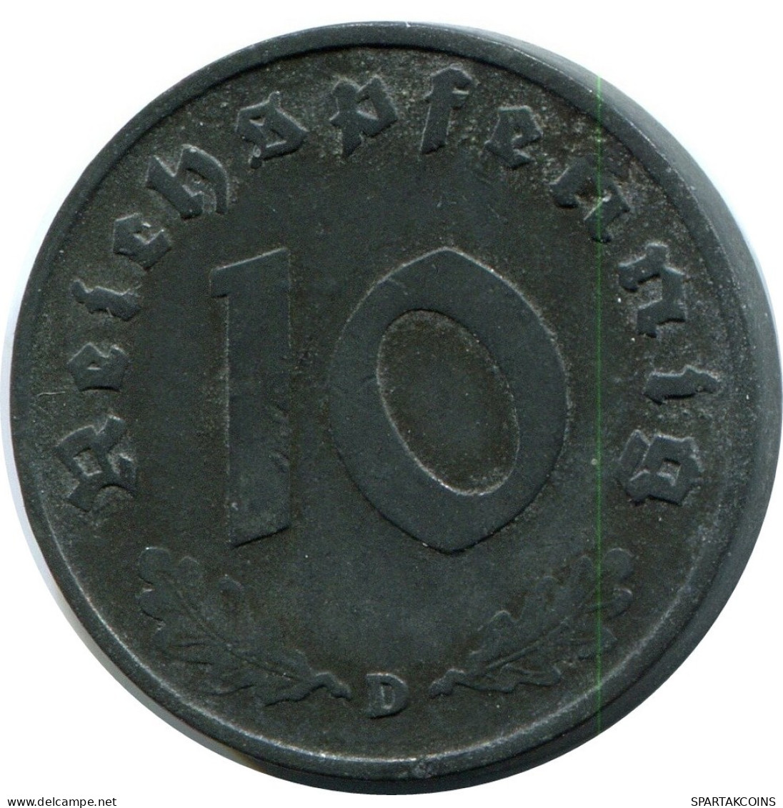 10 REICHSPFENNIG 1941 D GERMANY Coin #AX567.U.A - 10 Reichspfennig