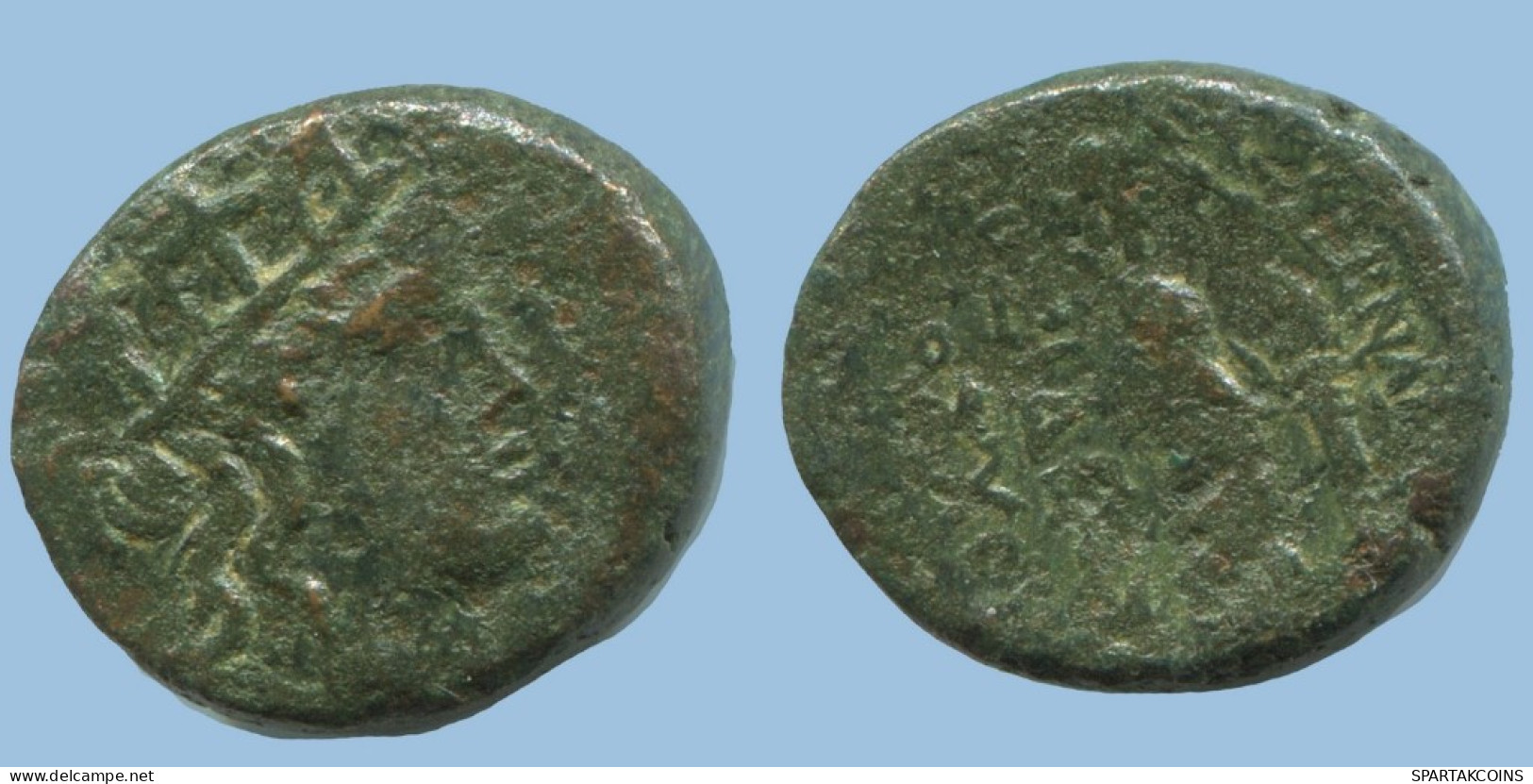 AUTHENTIC ORIGINAL ANCIENT GREEK Coin 3.7g/15mm #AG082.12.U.A - Griekenland