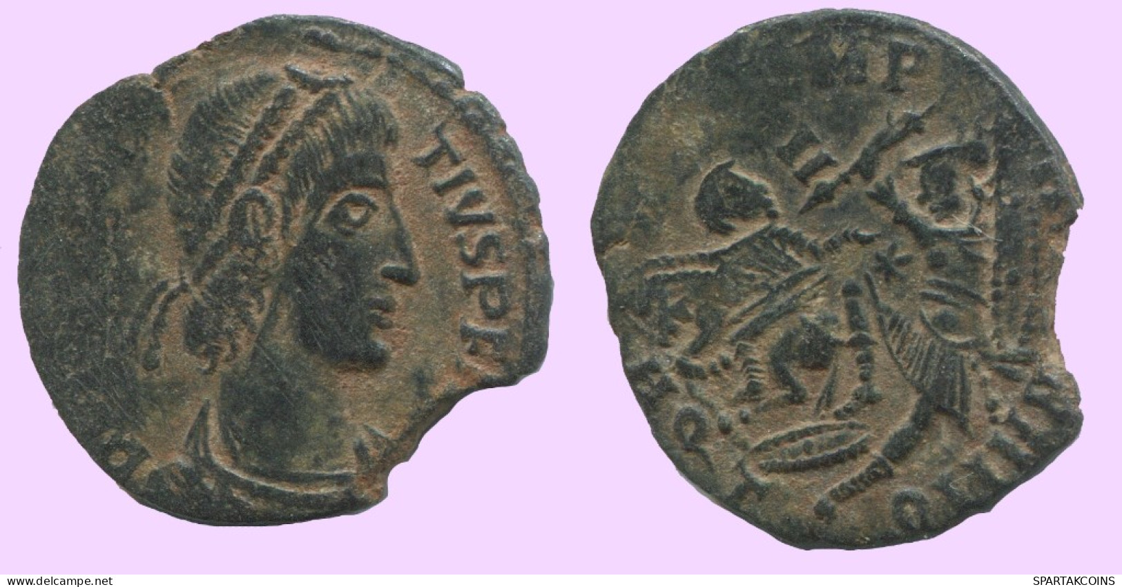 Authentische Original Antike RÖMISCHEN KAISERZEIT Münze 2g/18mm #ANT2460.10.D.A - Autres & Non Classés