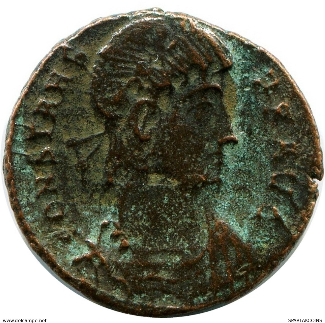 CONSTANS MINTED IN THESSALONICA FOUND IN IHNASYAH HOARD EGYPT #ANC11895.14.E.A - El Impero Christiano (307 / 363)