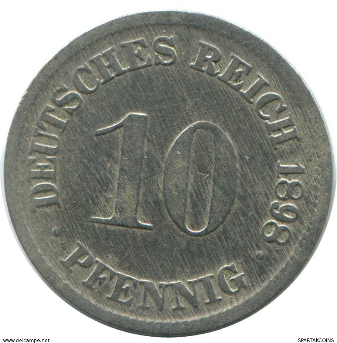 10 PFENNIG 1898 D GERMANY Coin #AE527.U.A - 10 Pfennig