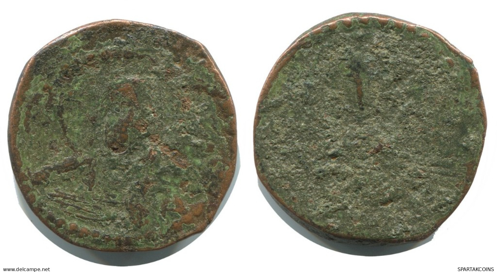 JESUS CHRIST ANONYMOUS FOLLIS Ancient BYZANTINE Coin 5.8g/28mm #AB293.9.U.A - Byzantium