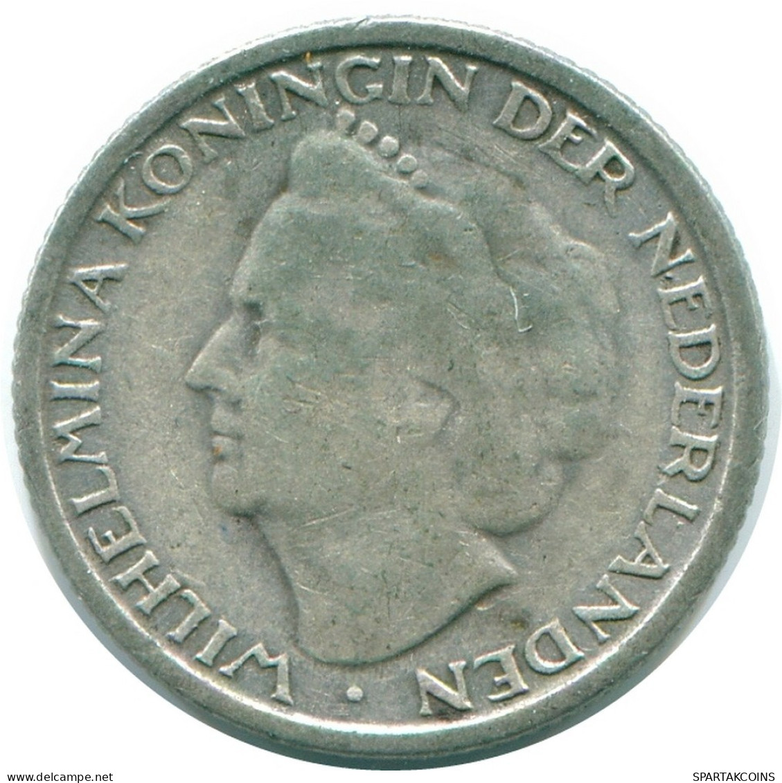 1/10 GULDEN 1948 CURACAO Netherlands SILVER Colonial Coin #NL11914.3.U.A - Curacao