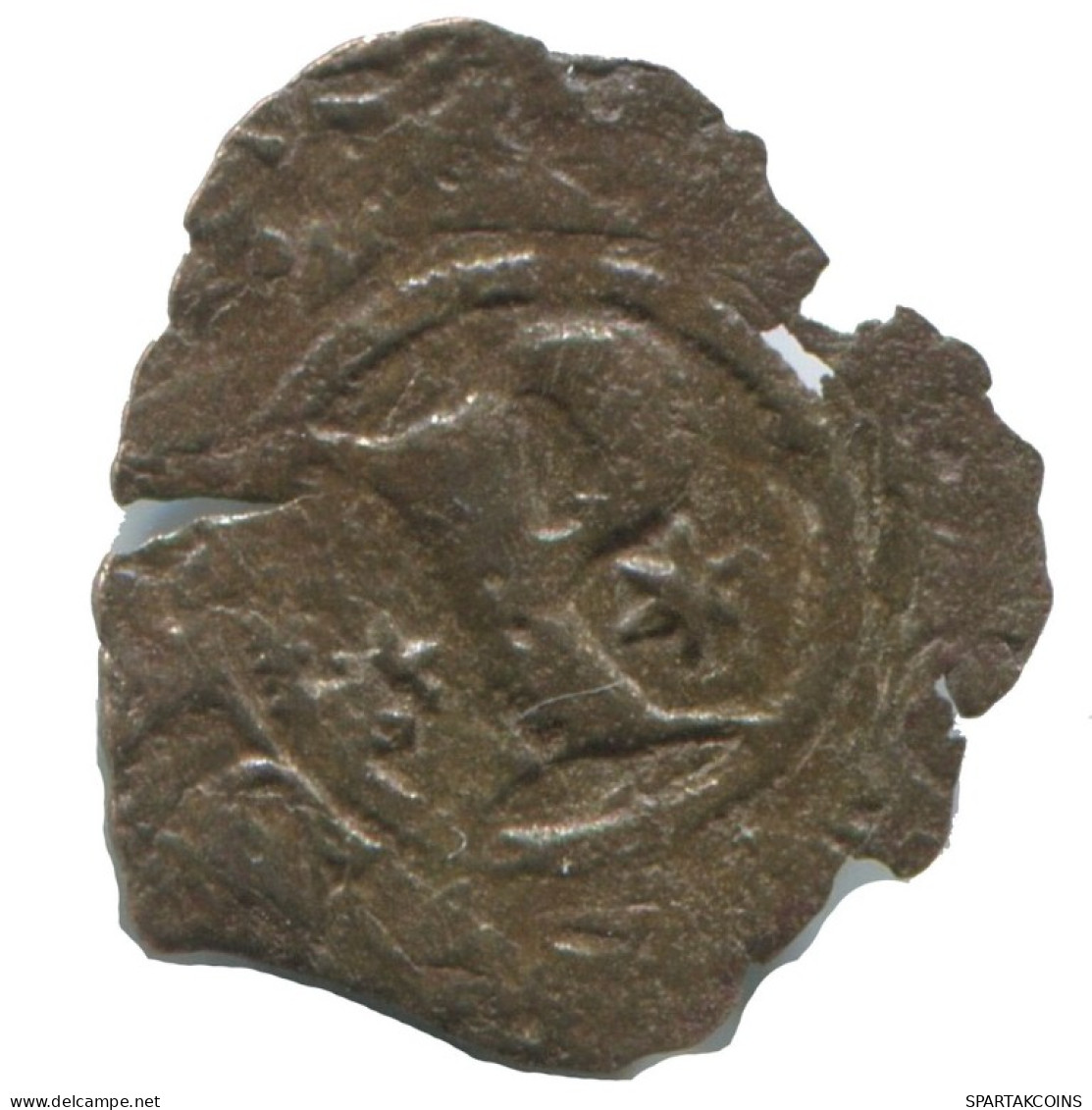 CRUSADER CROSS Authentic Original MEDIEVAL EUROPEAN Coin 0.8g/13mm #AC291.8.F.A - Altri – Europa
