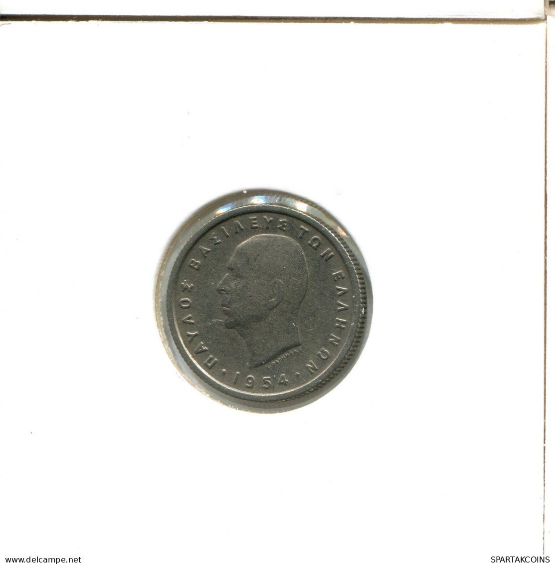 50 LEPTA 1954 GREECE Coin #AX622.U.A - Greece
