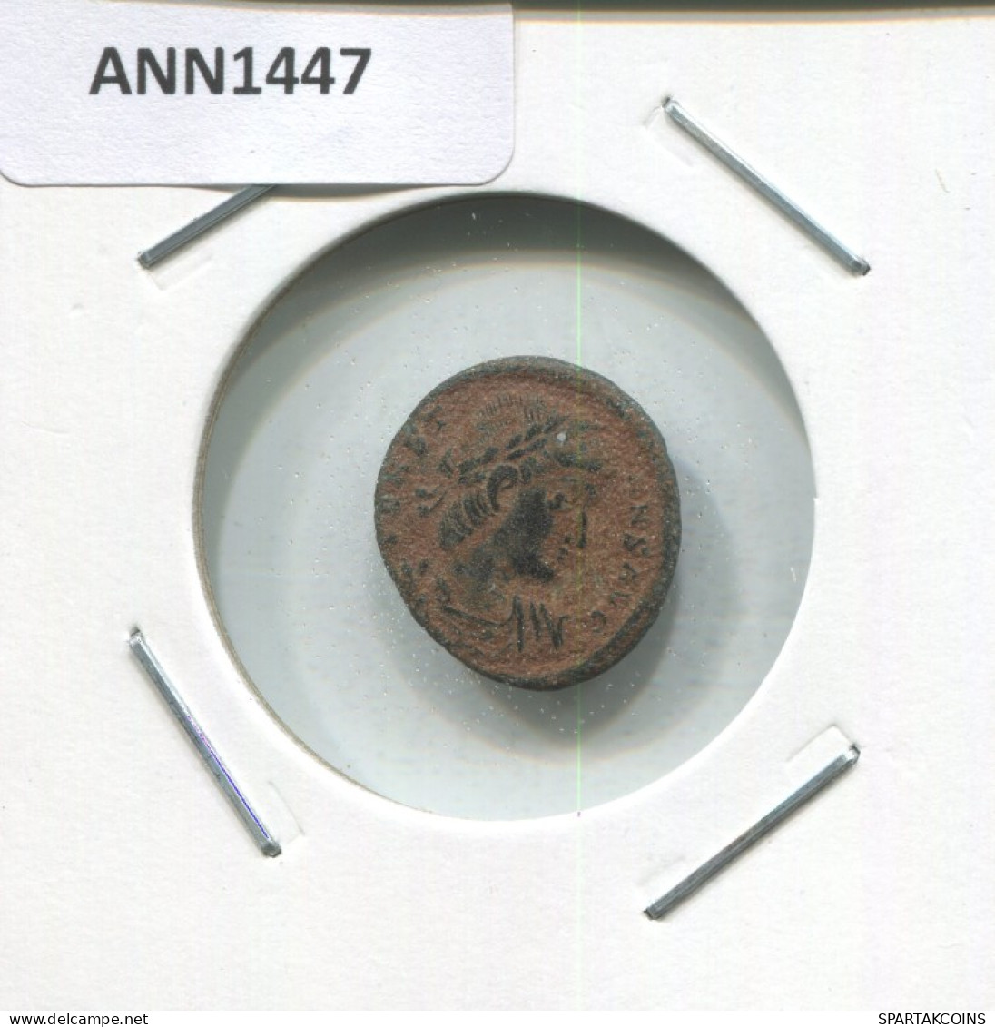IMPEROR? GLORIA EXERCITVS TWO SOLDIERS 1.8g/16mm ROMAN Coin #ANN1447.10.U.A - Otros & Sin Clasificación