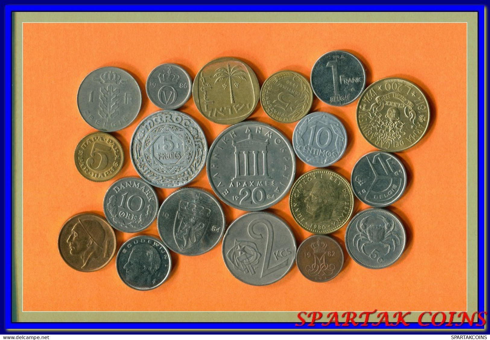 Collection WORLD Coin Mixed Lot Different COUNTRIES And REGIONS #L10083.2.U.A - Sonstige & Ohne Zuordnung