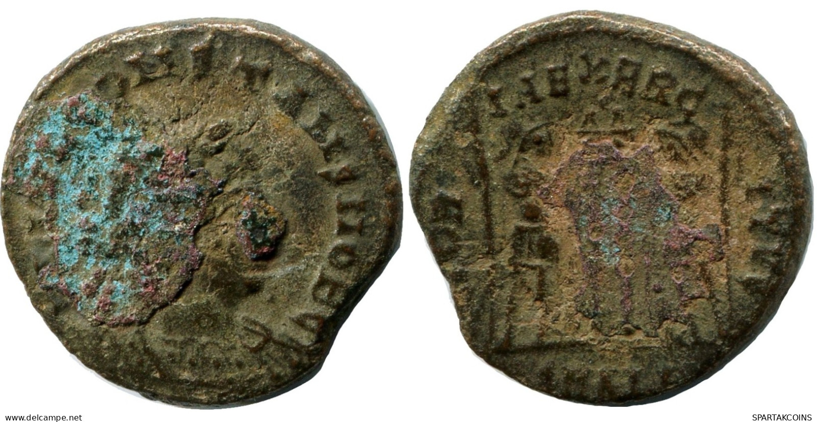 CONSTANS MINTED IN ALEKSANDRIA FROM THE ROYAL ONTARIO MUSEUM #ANC11327.14.D.A - L'Empire Chrétien (307 à 363)
