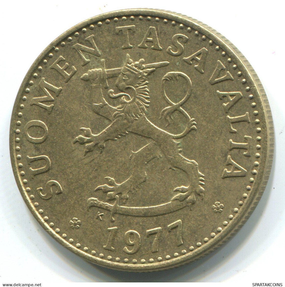 50 PENNIA 1977 FINLAND Coin #WW1108.U.A - Finland