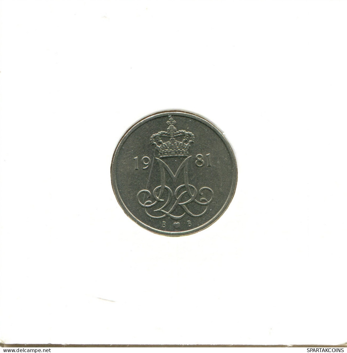 10 ORE 1981 DENMARK Coin Margrethe II #AX509.U.A - Dänemark