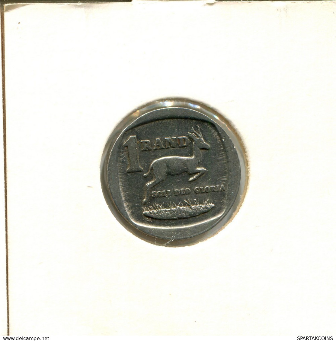 1 RAND 1991 SUDAFRICA SOUTH AFRICA Moneda #AT155.E.A - Afrique Du Sud