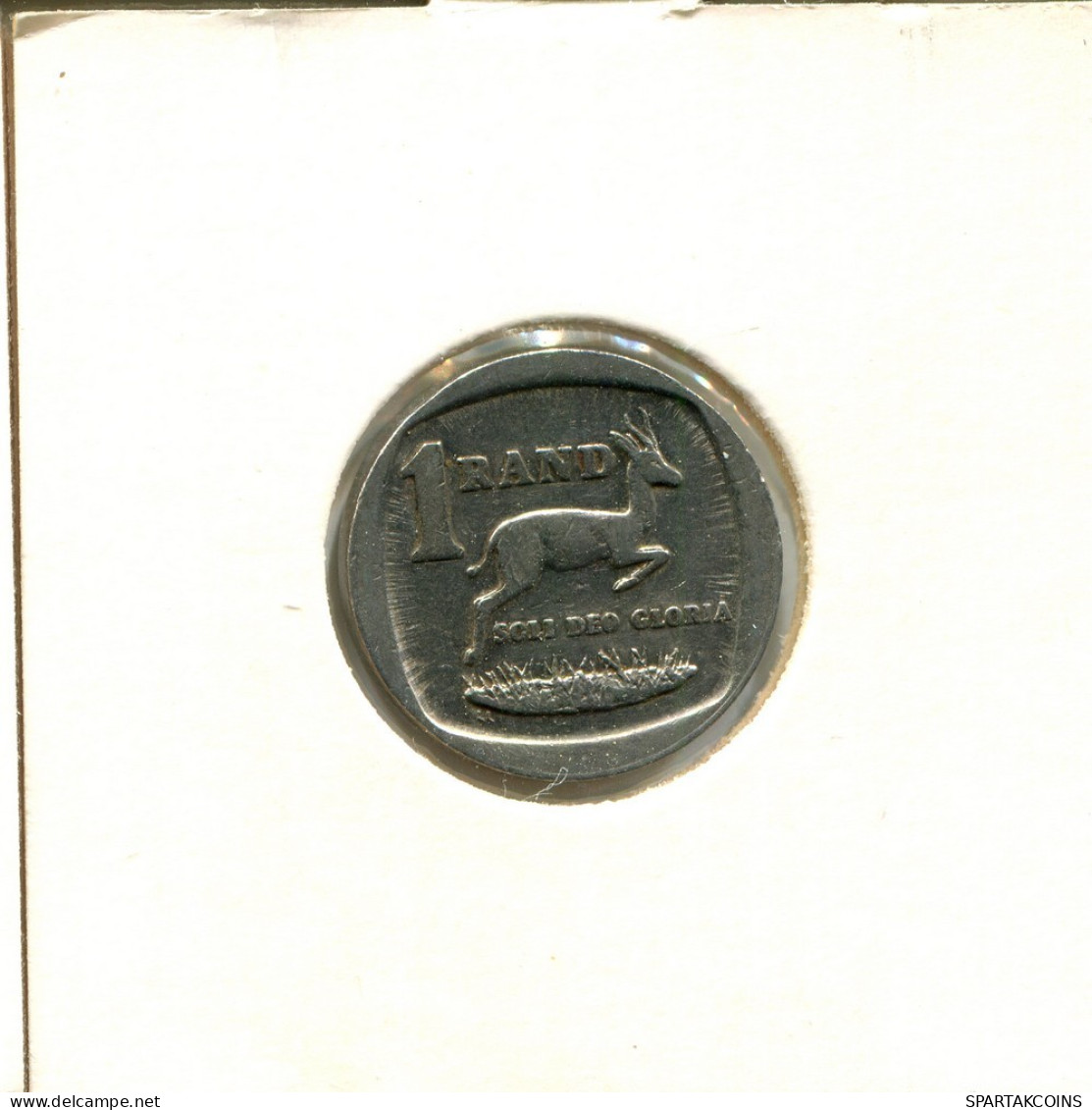 1 RAND 1991 SUDAFRICA SOUTH AFRICA Moneda #AT155.E.A - Zuid-Afrika