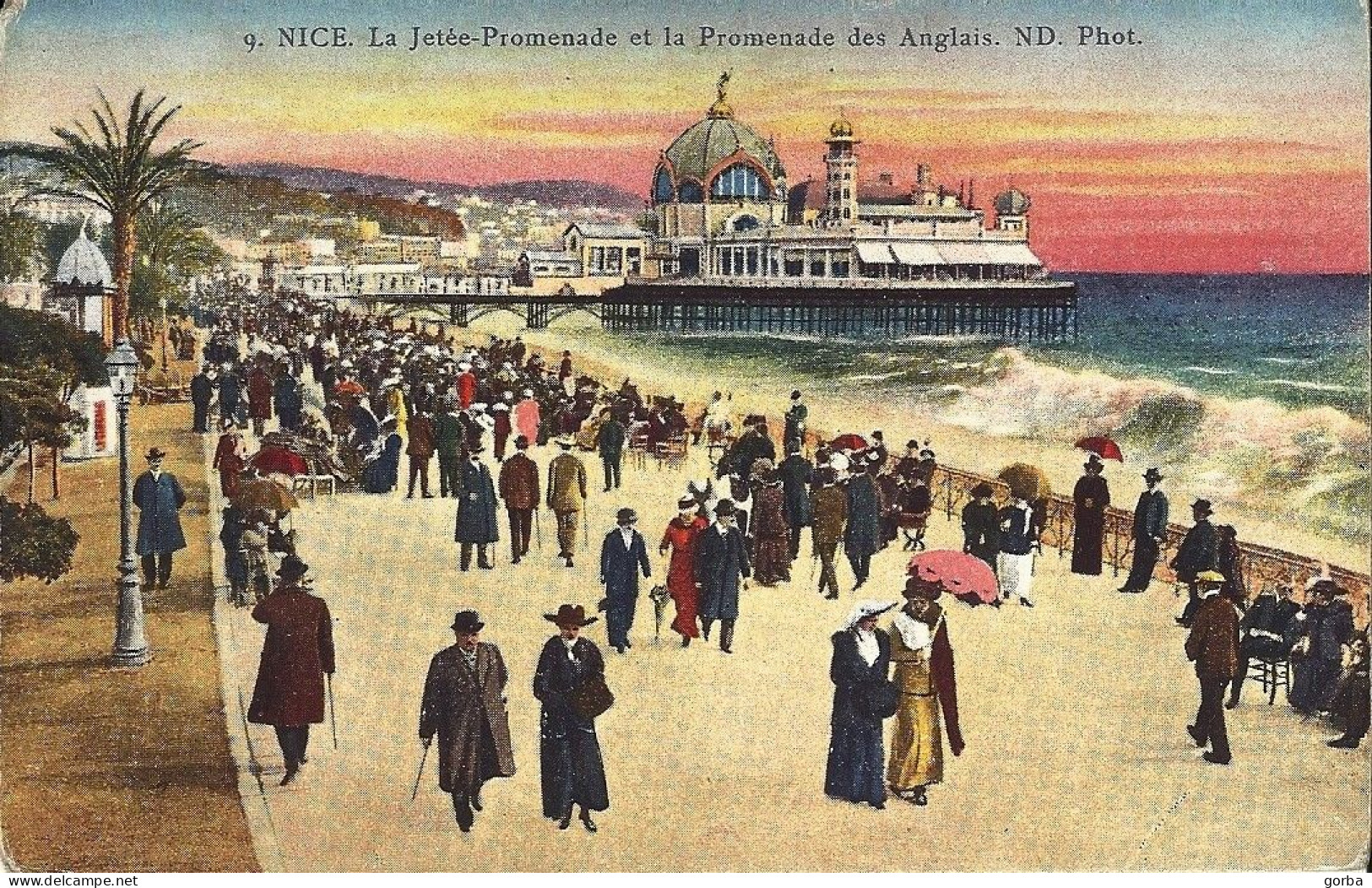 *CPA - 06 - NICE - La Jetée Promenade Et La Promenade Des Anglais - Monumenten, Gebouwen