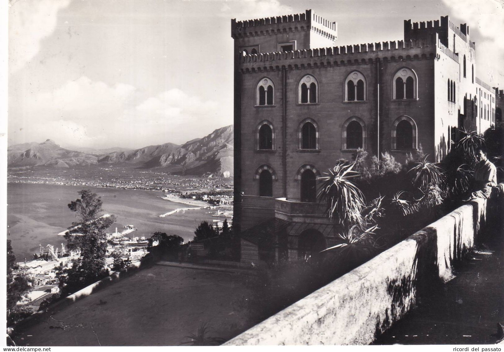 Cartolina Palermo - Panorama Dal Castello Utveggio - Palermo