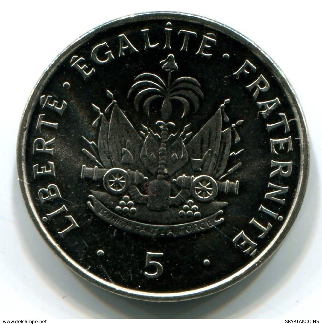 5 CENTIMES 1997 HAITÍ HAITI UNC Moneda #W11358.E.A - Haïti