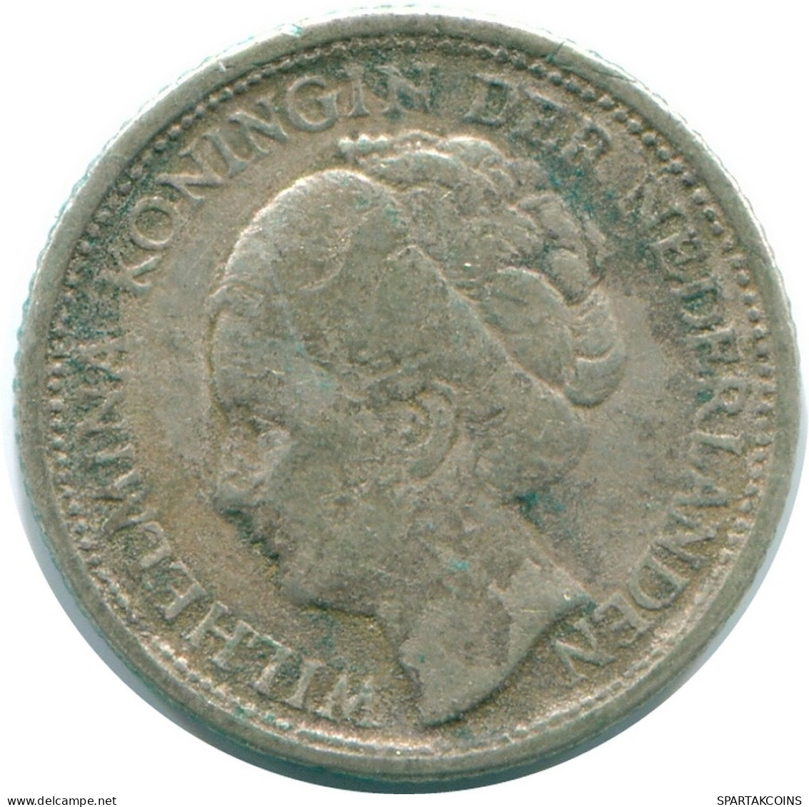 1/10 GULDEN 1944 CURACAO Netherlands SILVER Colonial Coin #NL11801.3.U.A - Curaçao